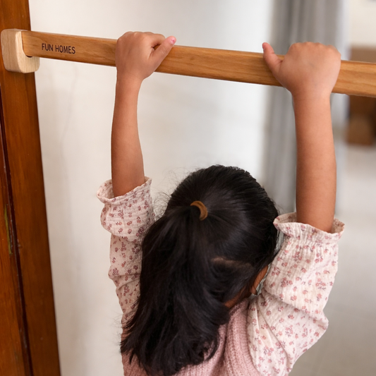 Montessori pull up bar for kids