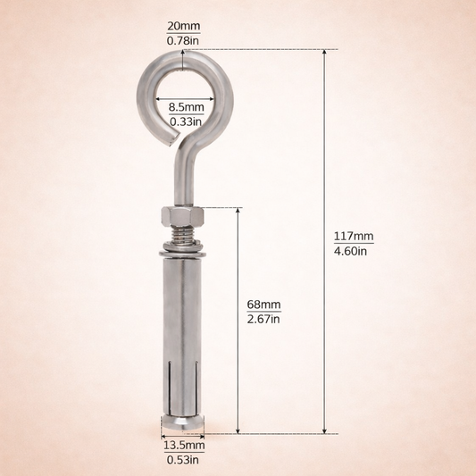 Anchor bolts-2 pieces