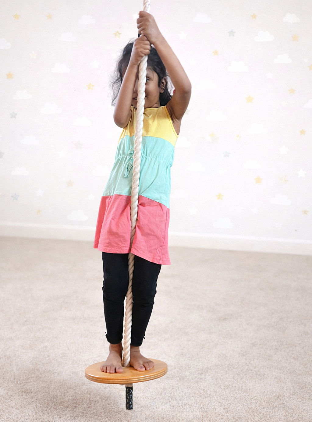 indoor swing for small spaces kids